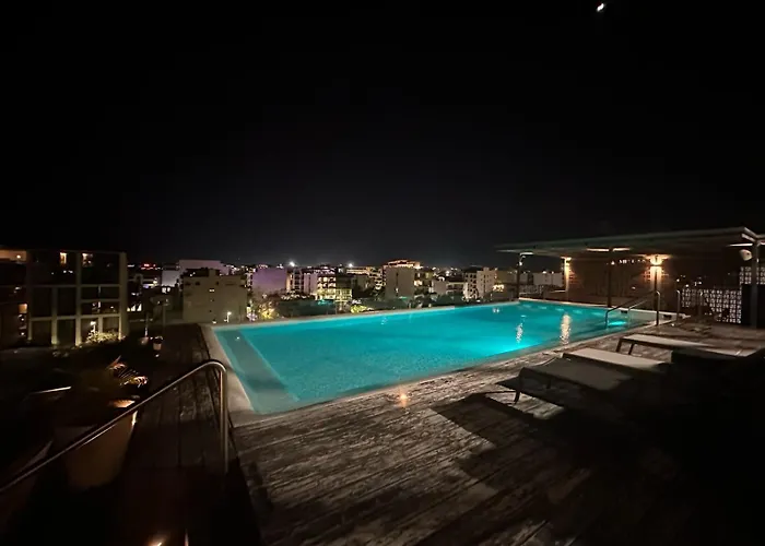 Departamento 5ta Av - Cerca De La Playa Con Rooftop Pool & Cancha De Padel Playa del Carmen