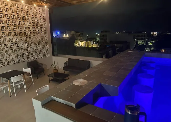 Departamento 5ta Av - Cerca De La Playa Con Rooftop Pool & Cancha De Padel Apartamento